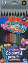 Colorino Mettalic kerek Metál Ceruza Zsírkréta 10 szín (34678PTR)