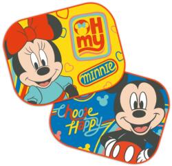Seven autós napellenző 44x35cm 2db mickey és minnie sárga-kék