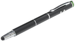 Leitz Érintőtoll, érintőképernyős készülékekhez, 4-az-1-ben, LEITZ " Stylus" , fekete