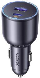 UGREEN Incarcator Auto UGREEN EC701, 63W, 3A, 1 x USB-A - 1 x USB-C, Negru