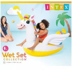 Intex : Unikornis lovagló matrac - 226 x 173 cm