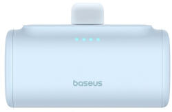 Baseus Compact gyorstöltő powerbank 5000 mAh, 20W iPhone csatlakozóval, kék