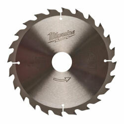Milwaukee 4932399909 Körfűrészlap - 165x30x1, 8 mm, Fogszám: 24 db