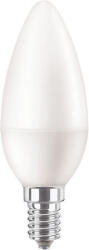Philips LED izzó, E14, gyertya, B38, 7W, 806lm, 4000K, PHILIPS " CorePro"