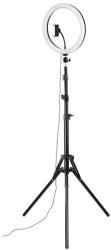 Hama 4659 "SPOTLIGHT STEADY 120 II" LED Körlámpás Okostelefon Állvány