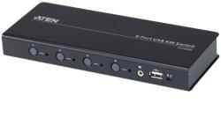 ATEN 4-port USB Boundless KM Switch + Cables (CS724KM-AT) - primatinta