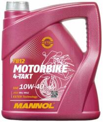 MANNOL 7812 Motorbike 4-takt Api Sl 10W-40 4 l