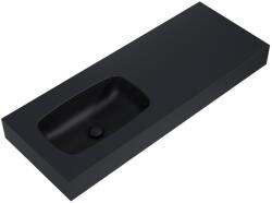 Elita Dimple 121x46 cm black (RE041201027160)