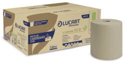  Kéztörlő 2 rétegű tekercses átmérő: 19 cm 155 méter/tekercs 6 tekercs/karton EcoNatural Lucart_861170 havanna barna