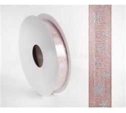  IRIS szalag hópihés rosegold 15mm/10méter (QX_IMPEX_KFT_447638) (QX_IMPEX_KFT_447638)