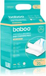 Baboo AirComfort Disposable Absorbing Changing Pads eldobható pelenkázó-alátétek 60×45 cm 20 db