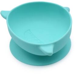 Melii Silicone Suction Bowl szilikon tálka tapadókoronggal Shark 2x300 ml