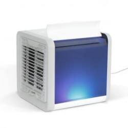  Mini léghűtő ventilátor LED hangulatvilágítással (DA00914) (DA00914)