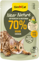 GimCat 32x85g GimCat Near Nature Csirke nedves macskatáp