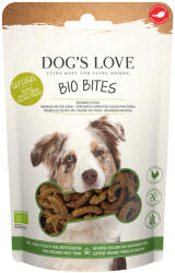 DOG'S LOVE 12x150g Dog's Love Organic Bites bio szárnyas kutyasnack2x150g Dog's Love Organic Bites bio szárnyas kutyasnack