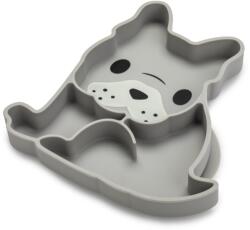 Melii Silicone Suction Plate tányér tapadókoronggal Bulldog