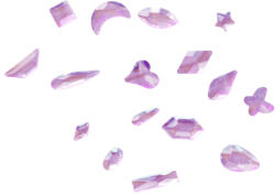 BRILLBIRD Smokey Purple - Műköröm Formakövek (100 db-os)vek (100 db-os)