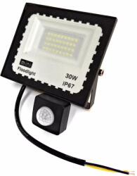 PRONETT XJ4885 Halogén LED reflektor, IP67, hideg fehér, 2100 lm, 30 W, mozgásérzékelős (49881)