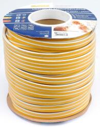 VOREL Öntapadós ablak- és ajtótömítés 9x7, 4mm, D profil, fehér, 100m