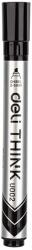 Deli 2-5 mm vágott fekete tábla és flipchart marker (DEU00220) - officedepot