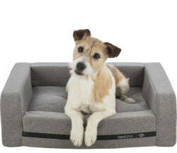 TRIXIE CityStyle Sofa - szögletes fekhely (világosszürke) kutyák részére (90x70cm) (028-37735) - pepita