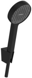 Hansgrohe Activera Select S - Set pară de duș, suport și furtun, 2 jeturi, EcoSmart, negru mat 28054670 (28054670)