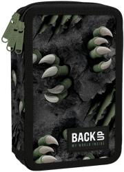 BackUP Penar cu rechizite Back Up EW - Dragons, cu 3 fermoare (PB7EW62) Penar
