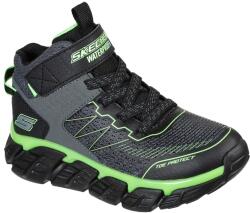 Skechers Skechers, Tech Grip High Surge vízálló bakancs, Sötétszürke/Zöld, 33 EU (403806L-CBLM-33)