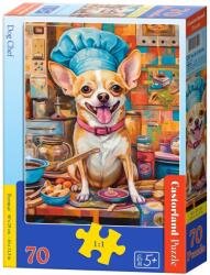 Castorland Puzzle Castorland din 70 piese - Câine bucătar Puzzle