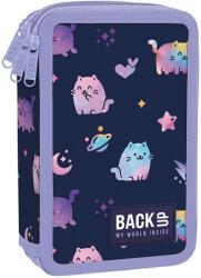 BackUP Penar cu rechizite BackUp EW BackUp EW - Moon Cats cu 3 fermoare (PB7EW25) Penar