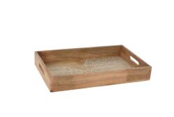 Excellent Houseware Tálca Excellent Houseware, mangófa, 45, 5x29, 5x7 cm, barna (KO-A65001100T)