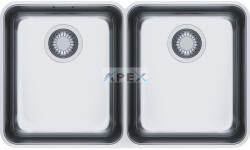 Franke Aton ANX 120-34-34 Inox munkalap alá szerelhető mosogatótálca (122.0536. 341)