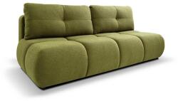 Laski NUORO zöld, kihúzható háromszemélyes kanapé tárolórésszel 8590828985853 (LK0073)