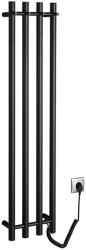 SAPHO Sapho - Elektromos törölközőszárító PAPINADO 85W/230V 120 cm matt fekete SH0360 (SH0360)