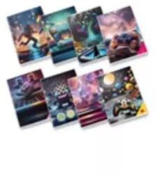 Pigna Electronic Games A4 tűzött 42 lapos vonalas füzet P1111-2067 (P1111-2067)