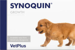 VetPlus Synoquin Growth - Ízületvédő tabletta nagytestű kölyökkutyáknak 60 db