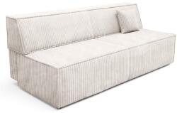 Laski Kihúzható, tárolóval ellátott háromszemélyes TERAMO kanapé, bézs 8590828986379 (LK0088)