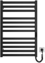 Mario Radiators Létras fűtött törölközőtartó HF OXFORD 170W/230V 77x53 cm fekete 6.1. 0201.06. BM (MR0014)