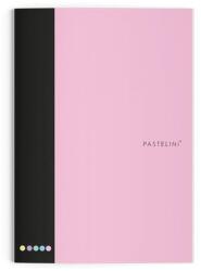 PASTELINi Füzet vonalas PASTELINI A/4 40 lapos extra kapcsos pink (6-90125) - tonerpiac
