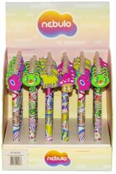 Nebulo Zseléstoll NEBULO nyomógombos radírozható 0, 7 mm Mushroom forest (DT-NEON) - tonerpiac
