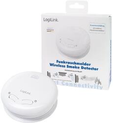 LogiLink Smoke detector, Wireless 433Mhz, two power source (SC0014)