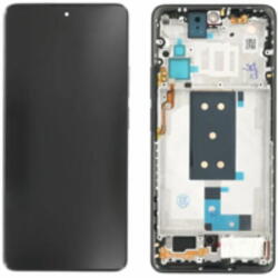 56000HL11R00 Gyári Xiaomi Poco F4 fekete LCD kijelző érintővel kerettel előlap (56000HL11R00)