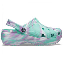 Crocs Saboți Crocs Women's Classic Platform Marbled Clog