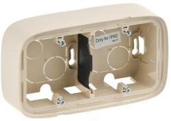 Legrand Valena Allure Kettős kiemelődoboz, Elefántcsont (755562) (755562)