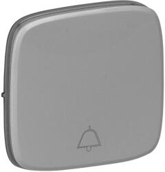 Legrand Valena Allure burkolat csengőjellel, Alumínium (755017) (755017)