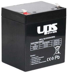 UPS Power MC4-12 12V 4Ah zselés akkumulátor (MC4-12)