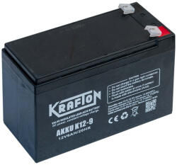 Krafton K12-9 szünetmentes akkumulátor, 12V 9Ah (K12-9) - akkuboltencs