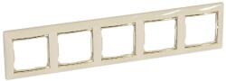 Legrand Valena Elefántcsont / Arany, 5-ös vízszintes keret (774155) (774155)
