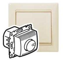 Legrand Valena forgatógombos fényerőszabályzó 100-1000W (izzó- és halogén), elefántcsont (774160) (774160)