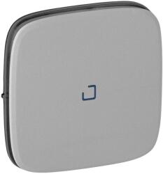 Legrand Valena Allure Egypólusú kapcsoló burkolat jf. , Alumínium (755087) (755087)